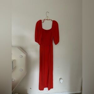 Orange Maxi Dress